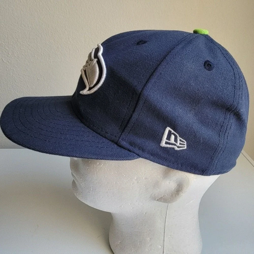 NFL Seattle Seahawks‎ New Era 59fifty Cap Hat Size 7 Polyester Blue